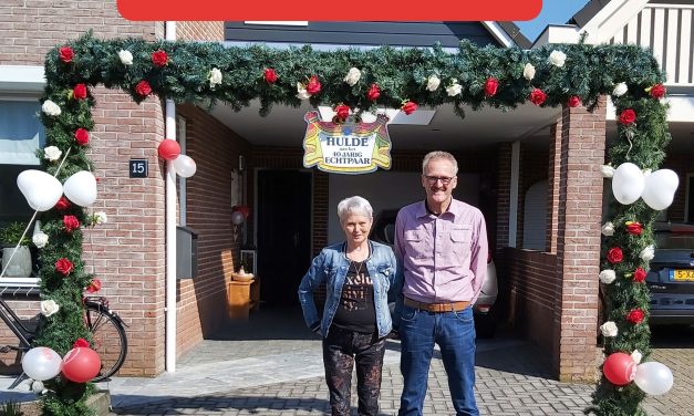 Lambert en Annekie Brand vandaag 40 jaar getrouwd