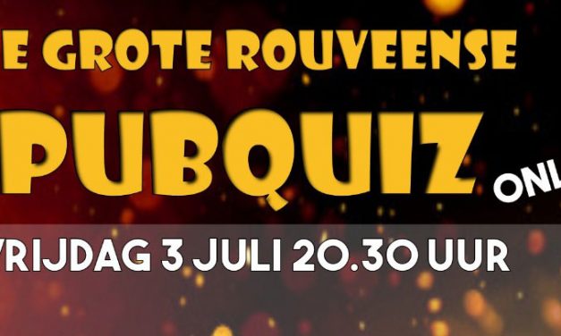 Grote Rouveense pubquiz , opgave is al mogelijk