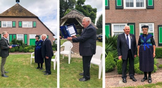 Koninklijke onderscheiding alsnog uitgereikt