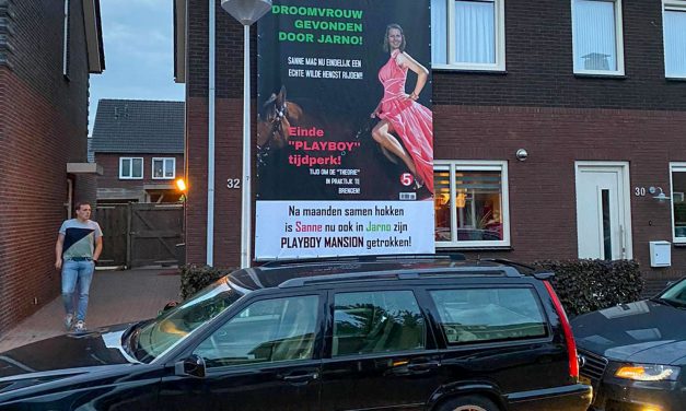 Jarno Hooikammer en Sanne Pullen getrouwd, vrienden zorgen voor verrassing