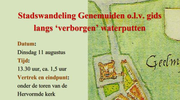 Stadswandeling Genemuiden langs ‘verborgen’ waterputten