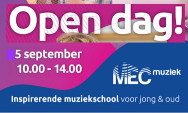 Gratis muziekles op Open Dag MEC muziek