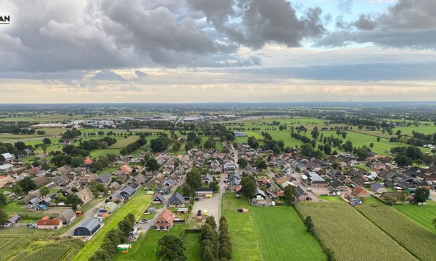 Prachtige foto’s vanuit Hendrikjan luchtballon boven Staphorst