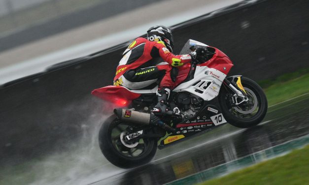 Danny van der Sluis zevende na lastige regenrace in Assen