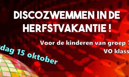 Discozwemmen in de Herfstvakantie