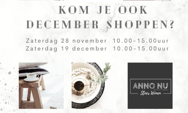 December Shoppen bij Anno Nu!