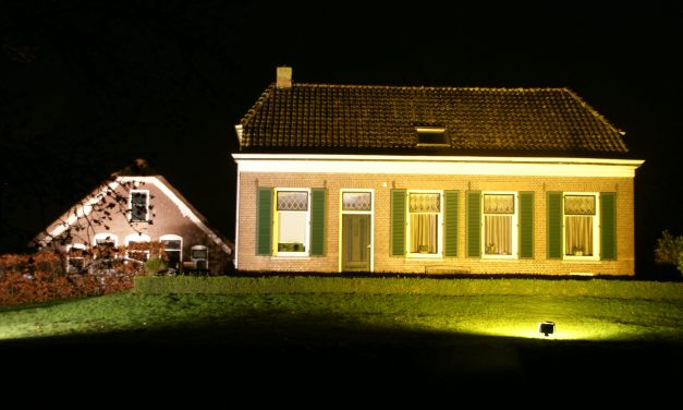 Mastenbroek in het licht. Lichtroute langs boerderijen en andere objecten