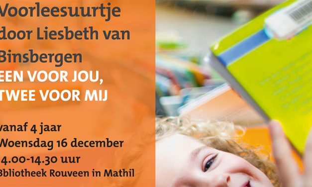 Voorleesuurtje in Bibliotheek Rouveen