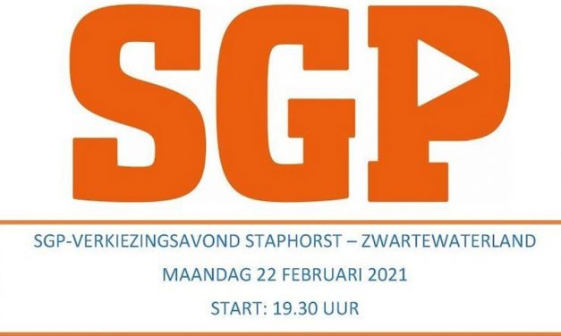 Verkiezingsbijeenkomst SGP in coronatijd via MS-Teams