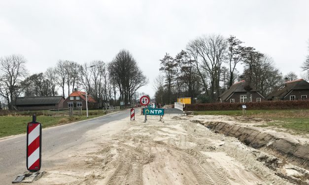 Fietspad Kanlaan-Evenboersweg deel 2 met gang