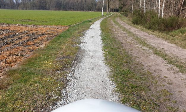 Schelpenfietspad Staatsbos opgeknapt