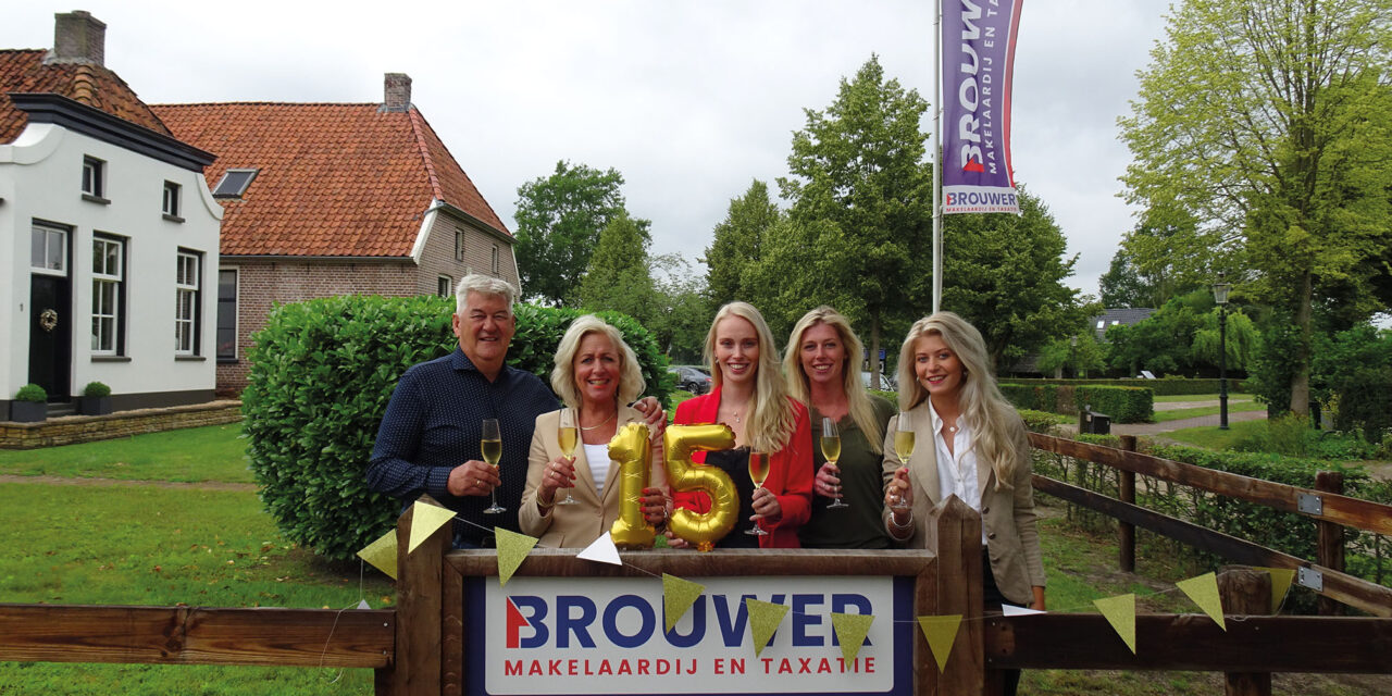 Makelaardij Brouwer: specialist in taxaties, maar ook thuis op de woningmarkt