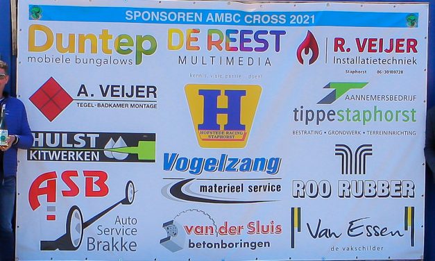 Motorclub AMBC presenteert sponsoren cross-seizoen 2021