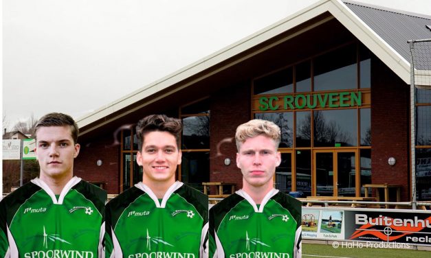 Vlaggenschip SC Rouveen komt met 3 nieuwe spelers van buiten de eigen gelederen