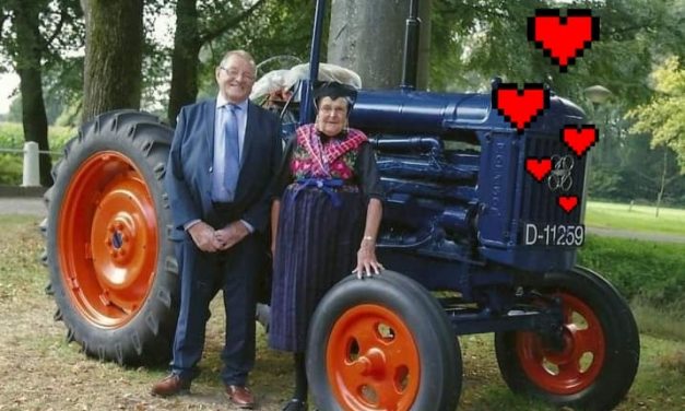 Jan en Jantje Hooikammer – Smit 55 jaar getrouwd