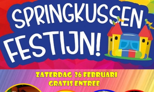 Springkussenfestijn in Rouveen