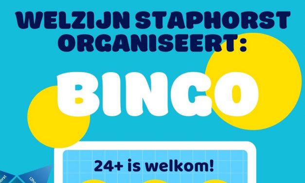 Bingo bij SWS en Cultuurmiddag in de Poele