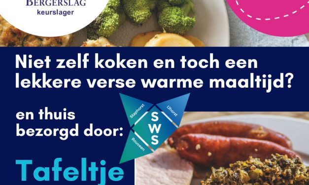 Gezonde maaltijd via Tafeltje Dekje