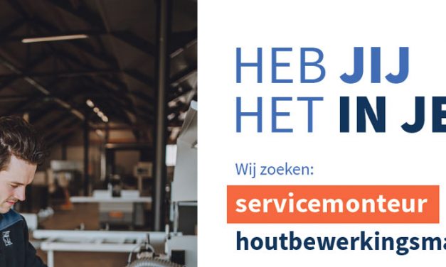 Talen Machines zoekt: Servicemonteur houtbewerkingsmachines