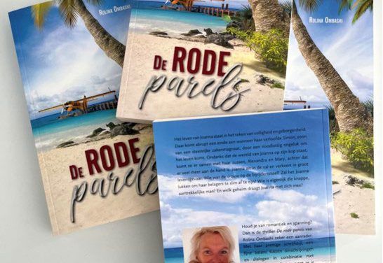 Het nieuwe boek  “De rode parels” , een thriller geschreven door Rolina Ombashi uit Staphorst is verschenen