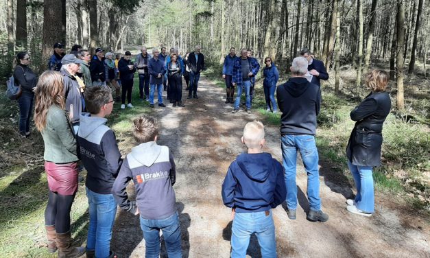 Wandeling zuidflank Operatie Amherst in het Staphorsterbos brengt nieuwe informatie naar boven