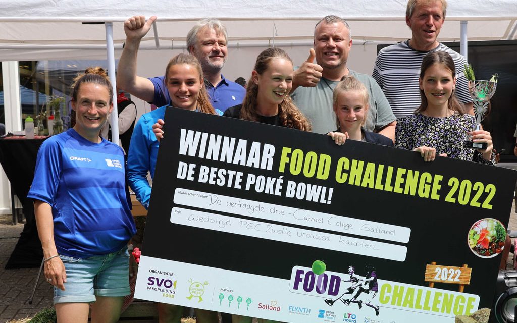 Carmel College Salland wint finale Food Challenge 2022 met beste poké bowl