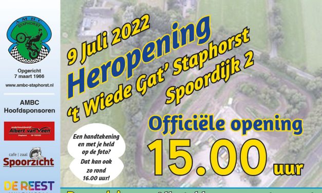 Grootse heropening Wiede Gat