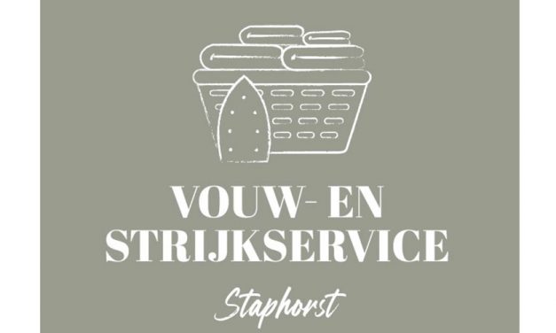 Nieuw: ‘Vouw- en strijkservice Staphorst’