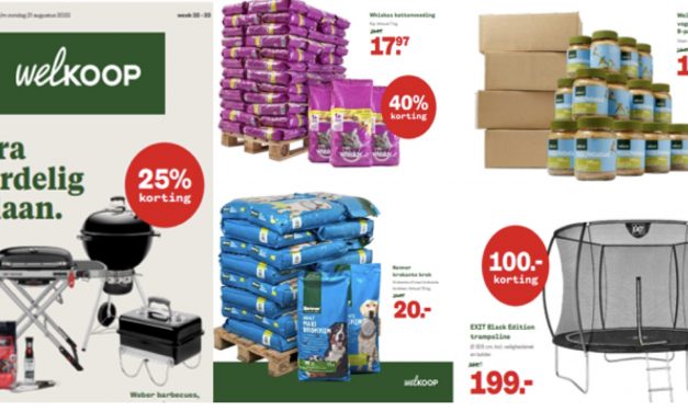 Extra voordelig inkopen tijdens de palletvoordeelweken van Welkoop Staphorst!