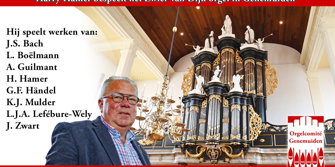 Orgelconcert Harry Hamer