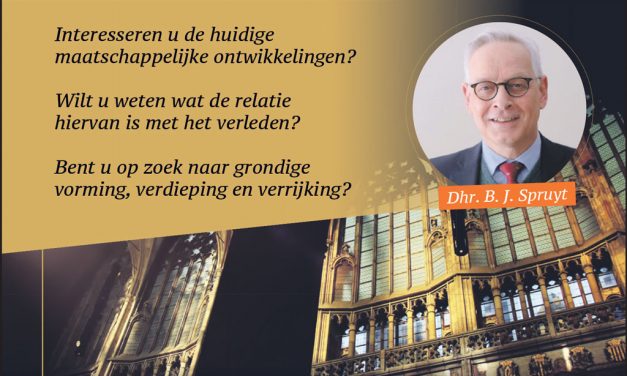 Bezinningsavonden met dr. Bart Jan Spruijt in Willem de Zwijgerschool