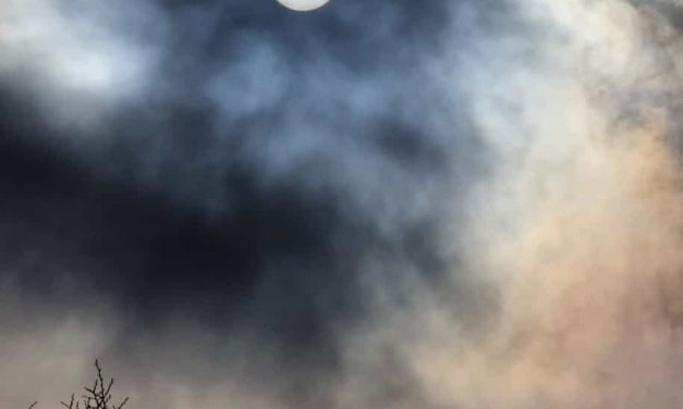 Mooie zonsverduistering vanuit Staphorst