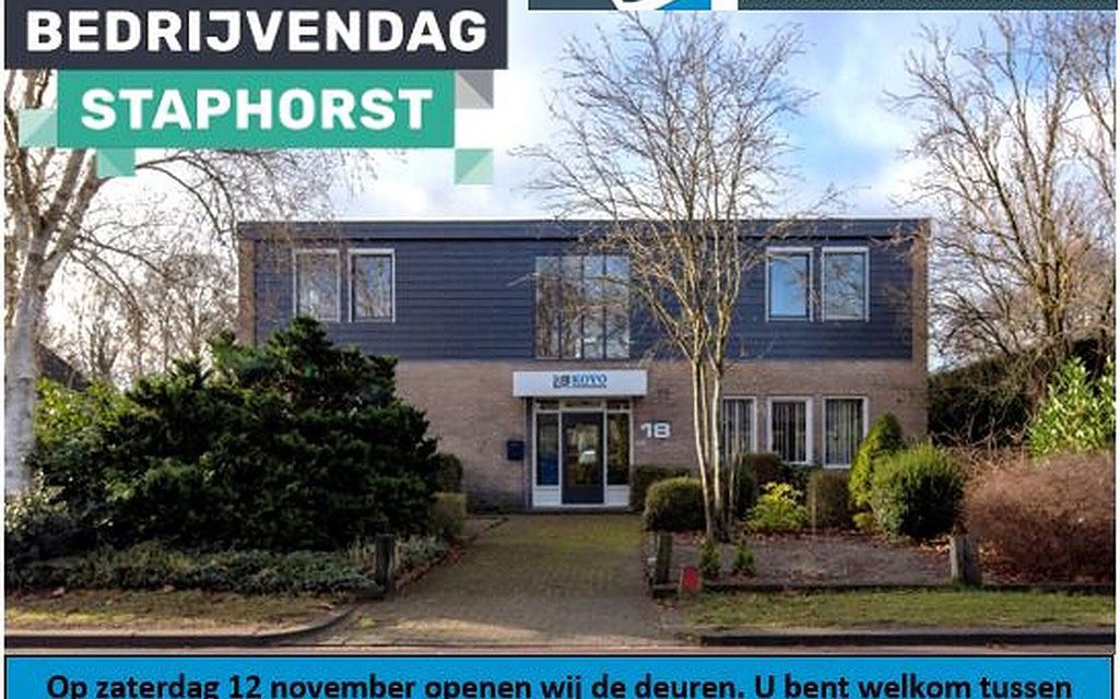 Winactie bij KOVO op Open Bedrijvendag