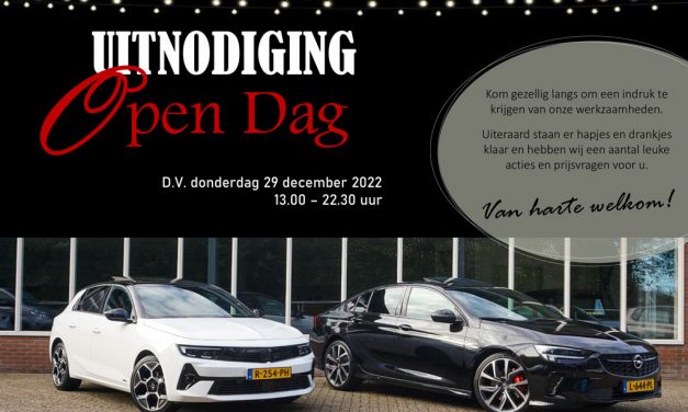 Open dag bij Vakgarage Bijker