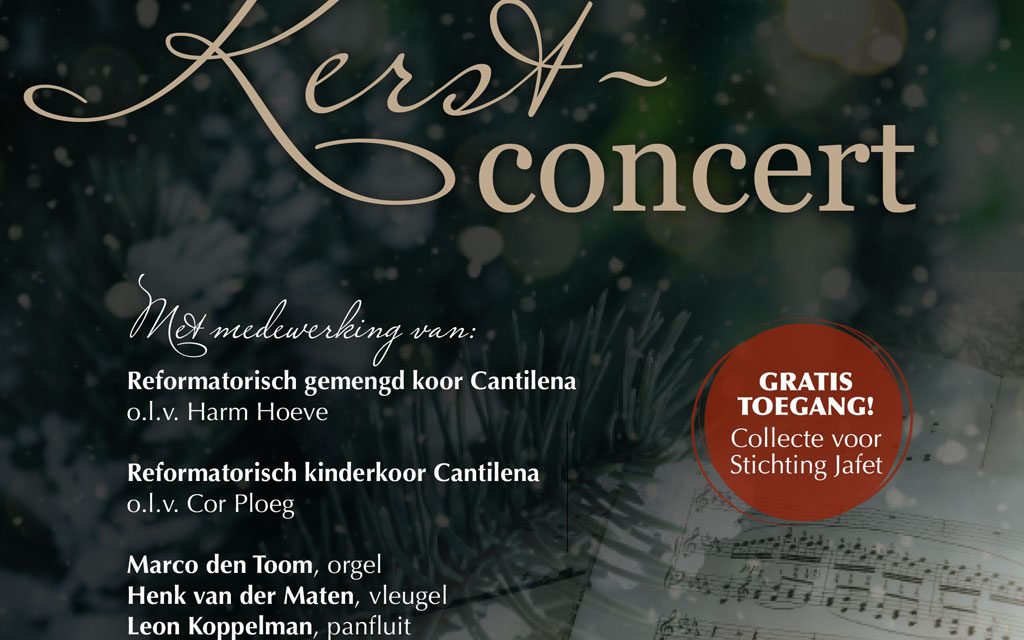 Kerstconcert van Cantilena