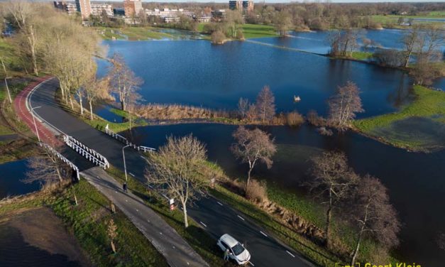 Hoog water in het Reestdal