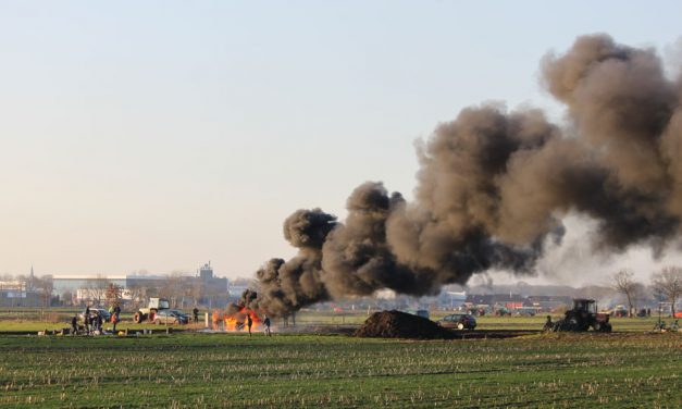 Steun voor organisatoren van paasvuren rond natuurgebieden