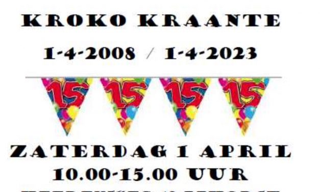 15 jaar KroKo Multipunt:  Kom-Kijk-Proef en Beleef Streekmarkt