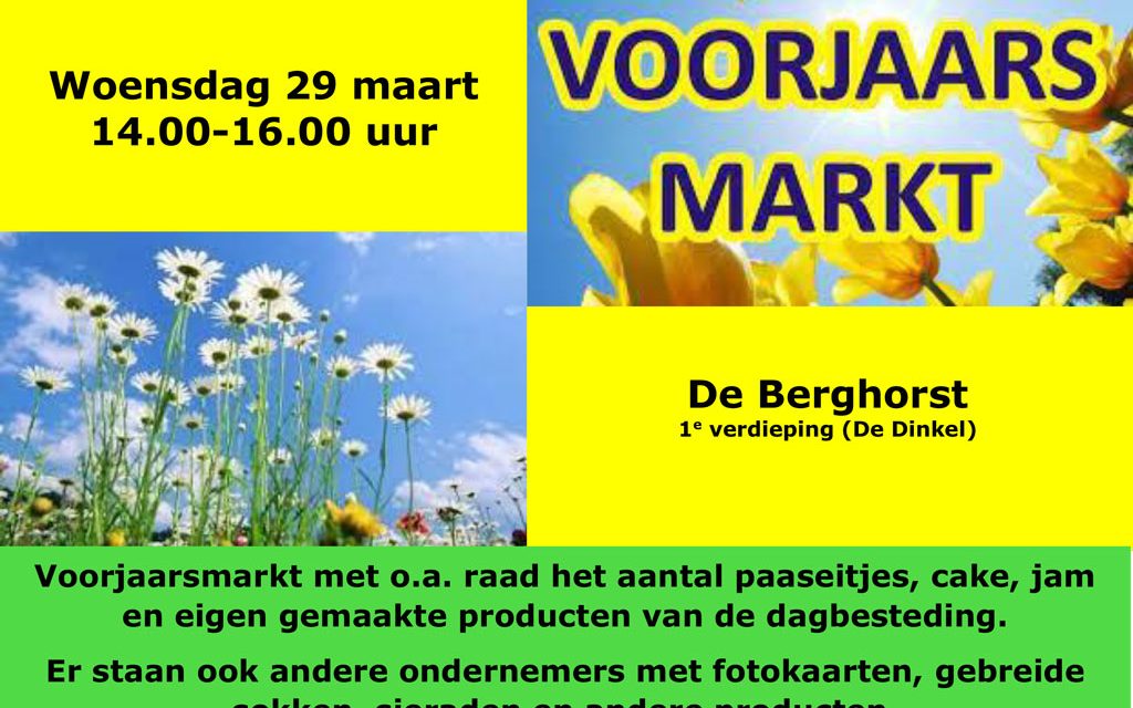 Voorjaarsmarkt in de Berghorst