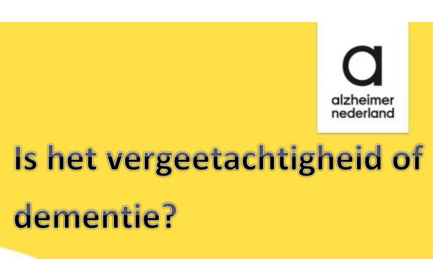 Is het vergeetachtigheid of dementie?