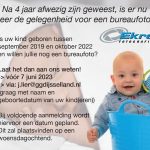 Geef je vandaag (7 juni) op voor een bureaufoto!