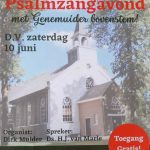 10 juni Psalmzangavond in Berghuizen