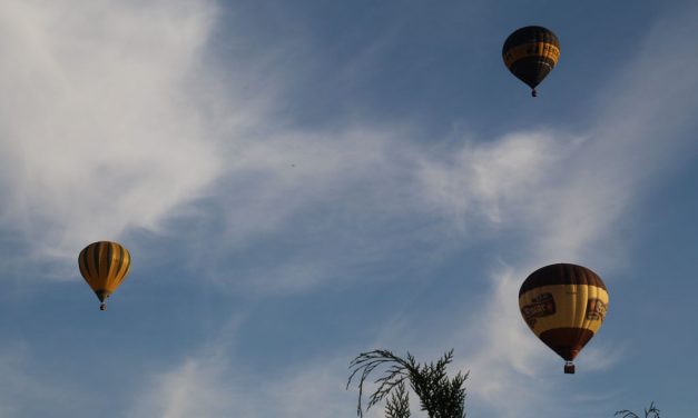 Ballonnen boven Staphorst