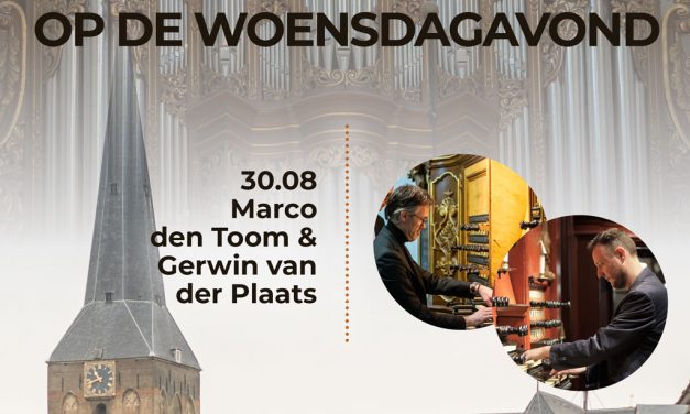 Feestelijk dubbelconcert in de Bovenkerk met Marco den Toom en Gerwin van der Plaats