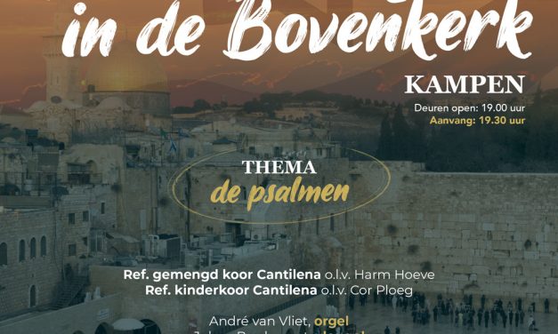 Psalmen zingen in de Bovenkerk