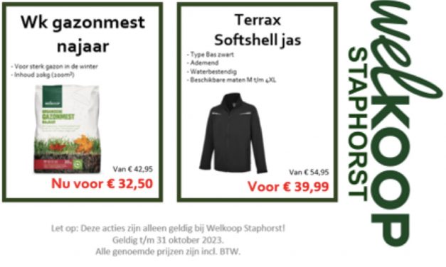 Aanbiedingen bij Welkoop Staphorst
