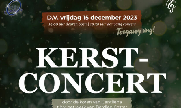 Kerstconcert koren Cantilena