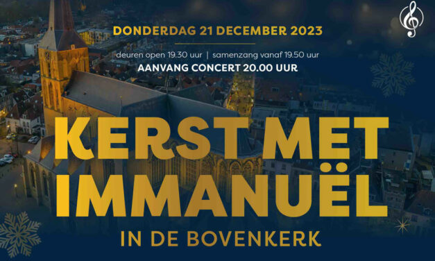 Kerst met Immanuël in de Bovenkerk van Kampen