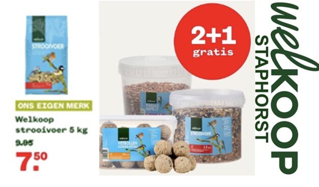 Acties t/m zaterdag bij Welkoop Staphorst