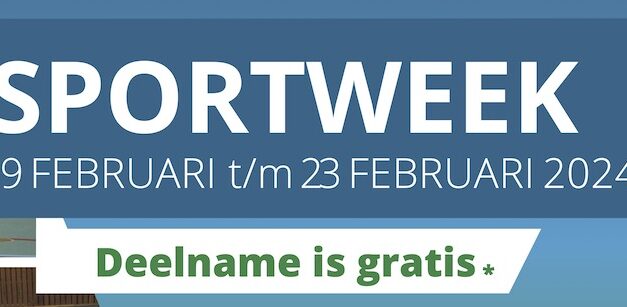 Sportweek in voorjaarsvakantie 2024